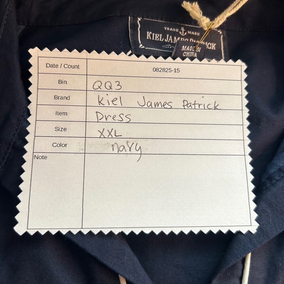Kiel James Patrick Dress Navy Blue XXL - Picture 10 of 15